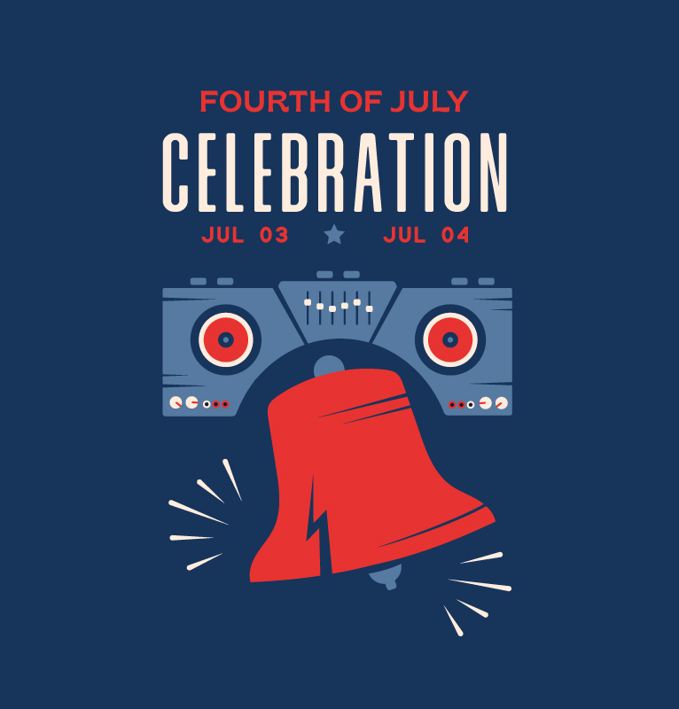 2022 Fourth of July Celebration Creative