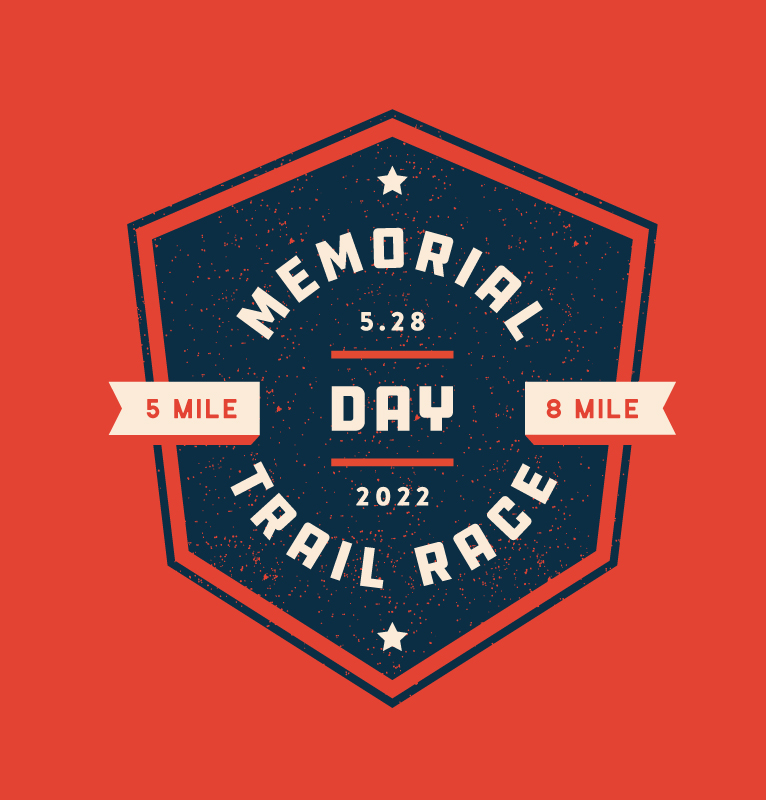 2022 Memorial Day Trail Race Creative