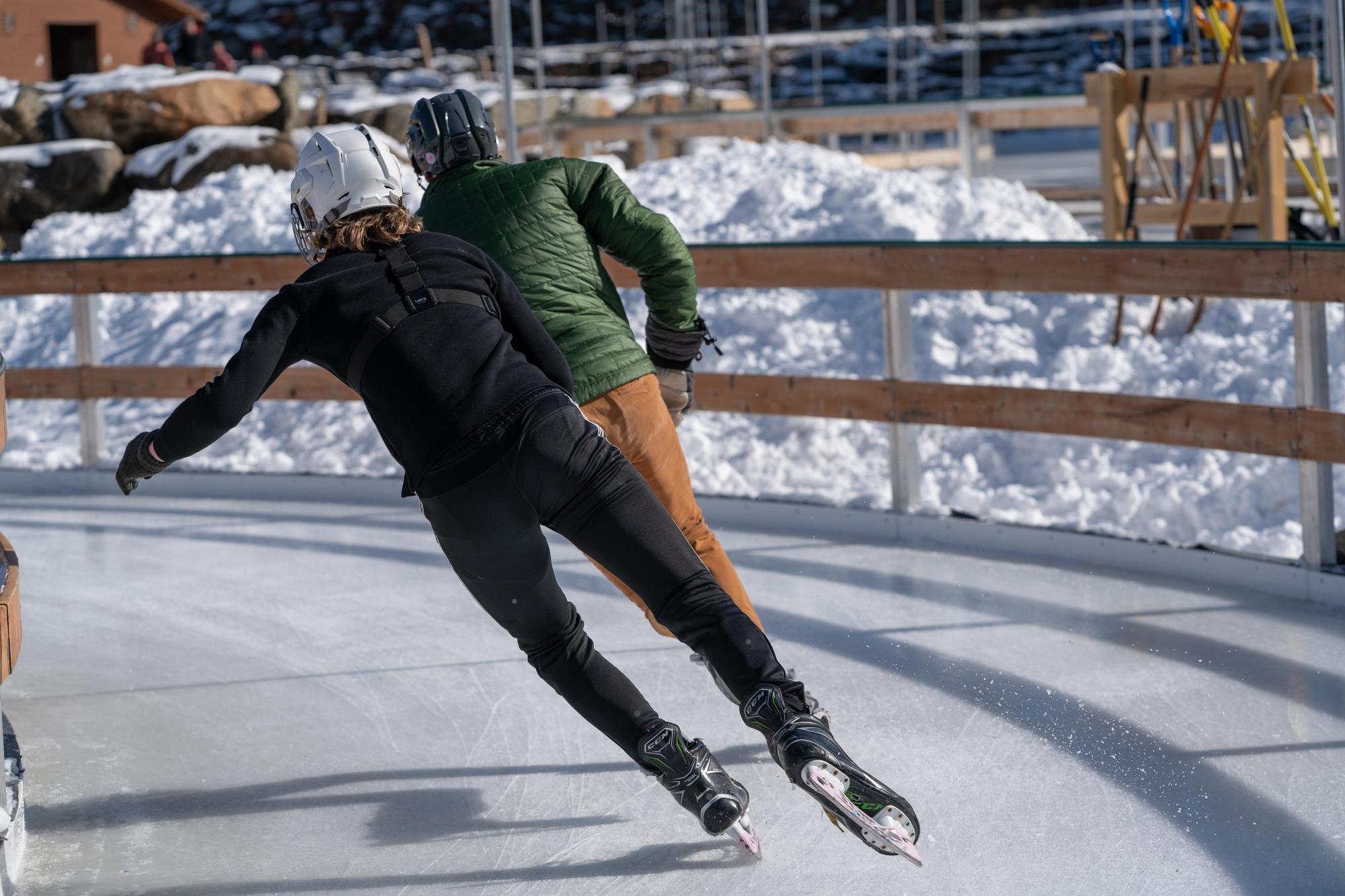 Snowball's Chance Short Track Skate Race 2022